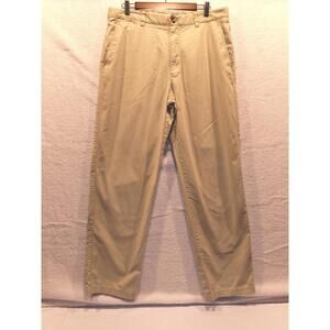 Ermenegildo Zegna Sport Pants Mens 36x30 Tan Cotton Twill Chino  Beige